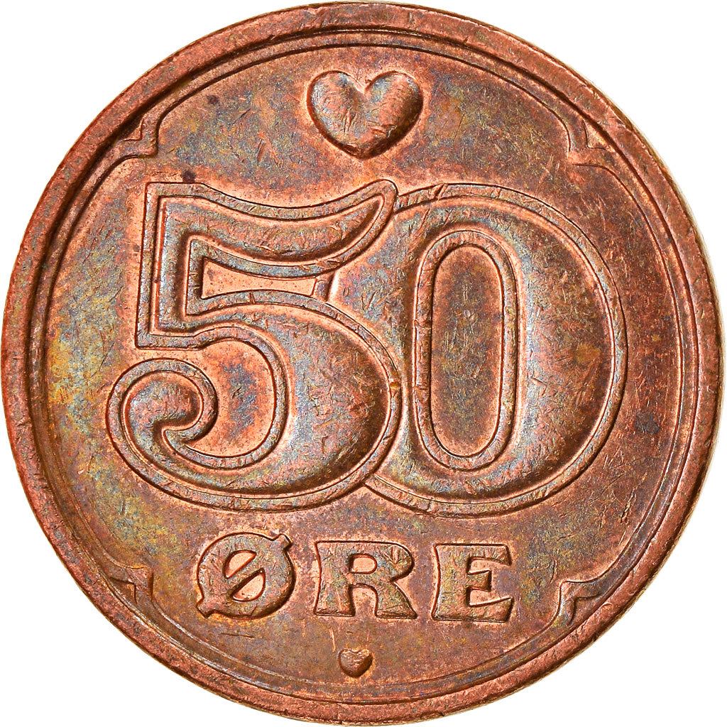 Denmark | 50 Ore Coin | Crown | Km:866 | 1989 - 2023