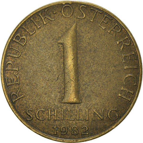 Austria 1 Schilling Coin | KM2886 | 1959 - 2001