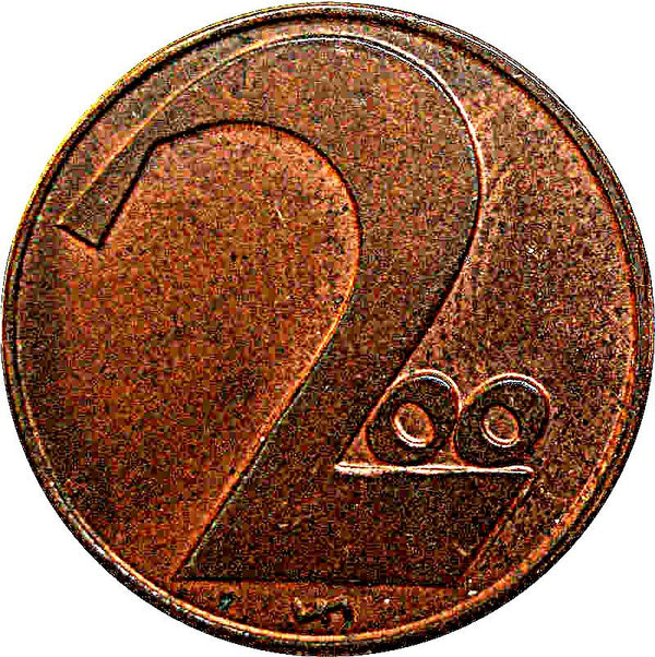 Austria | 200 Kronen Coin | Cross Potent | KM2833 | 1924