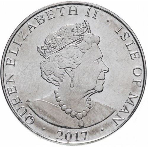 Isle of Man | 10 Pence Coin | Manx Cat | Queen Elizabeth II | Km:1581 | 2017 - 2021