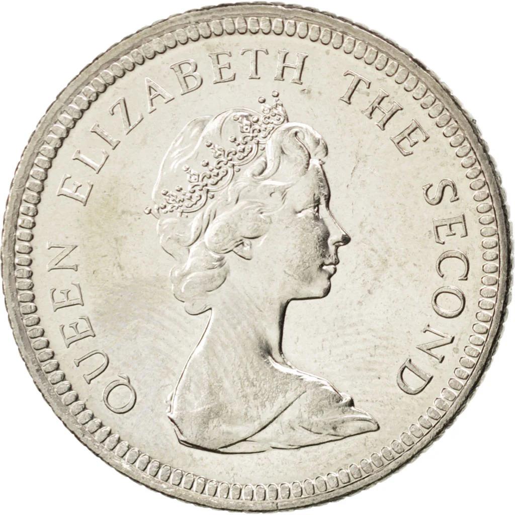 Falkland Islands 10 Pence Coin | 10 Pence Coin | Elizabeth II | Seals | KM5.2 | 1998 - 1999