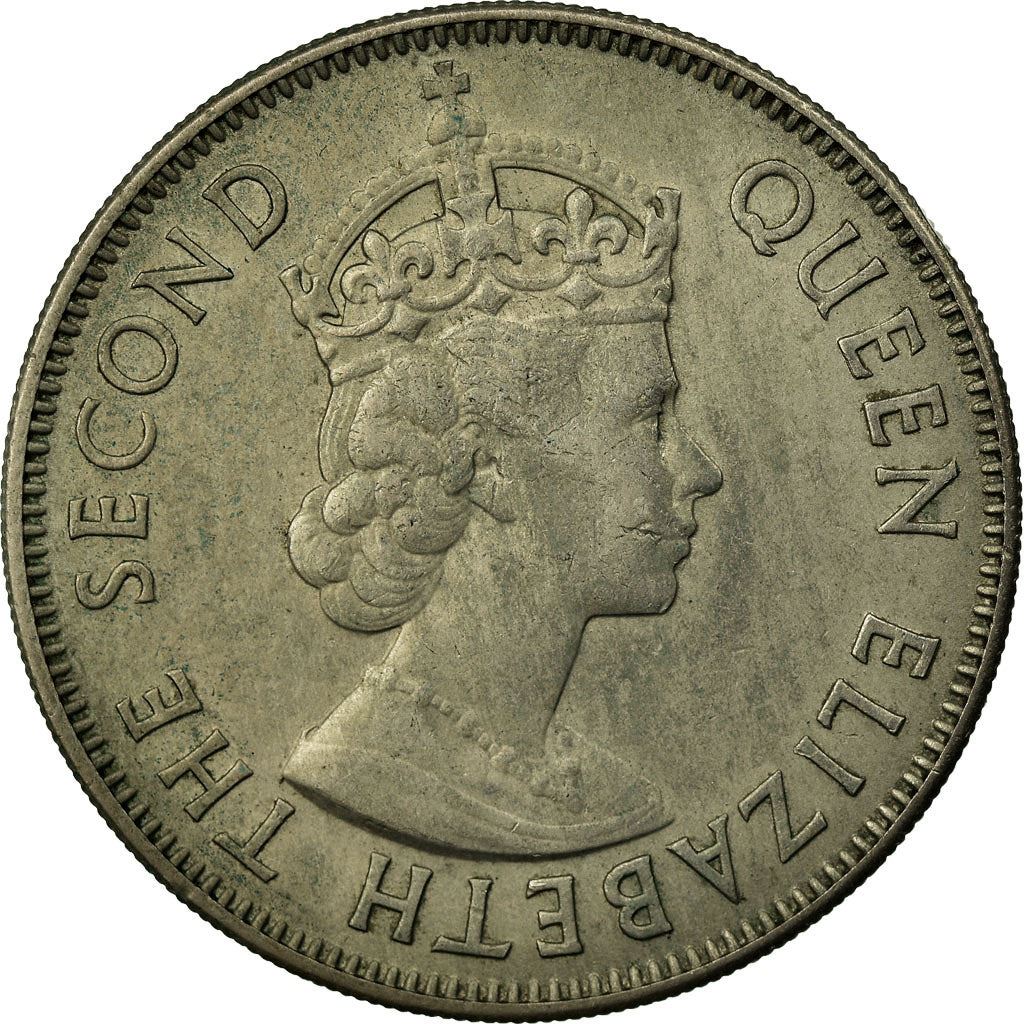 Fiji | 1 Florin Coin | Shield of arms | Km:24 | 1957 - 1965