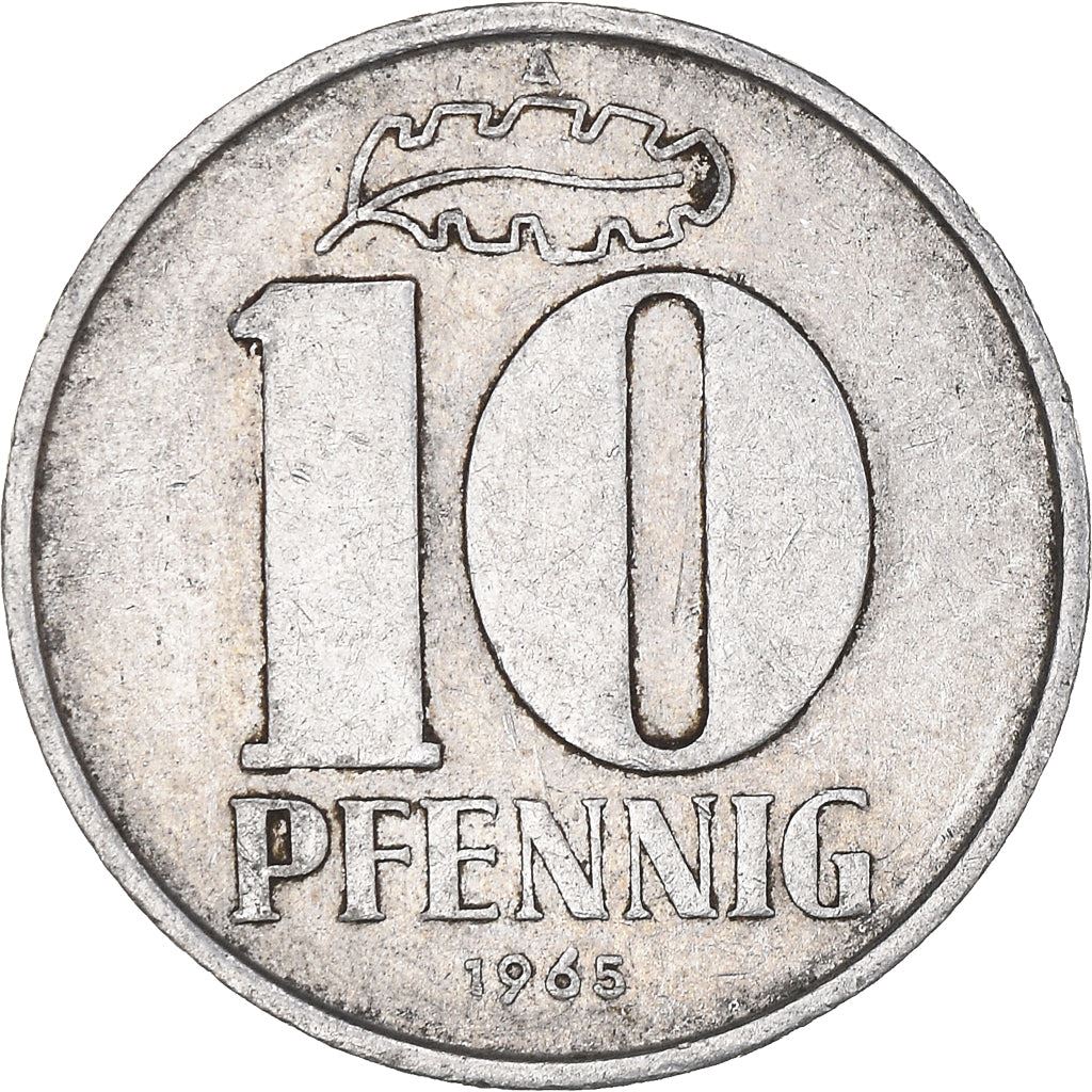 German Democratic Republic 10 Pfennig | 100 Coins | Oak Leave | KM10 | 1963 - 1990