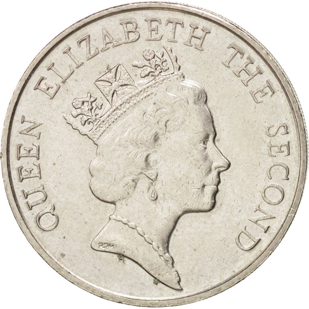 Hong Kong | 5 Dollars Coin | Elizabeth II | Km:56 | 1985 - 1989