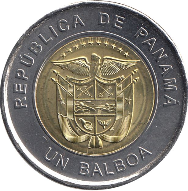 Panama | 1 Balboa Coin | World Youth Day | Km:168 | 2019