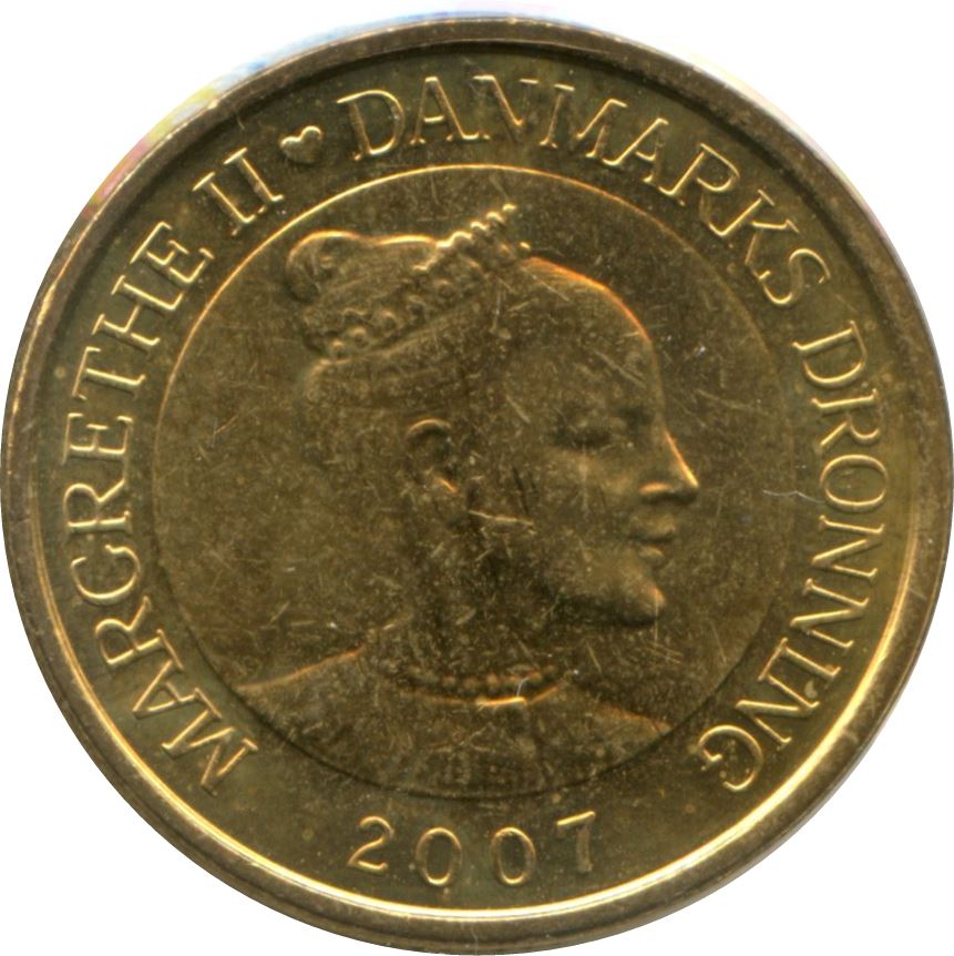Denmark | 20 Kroner Coin | Vædderen | KM:921 | 2007