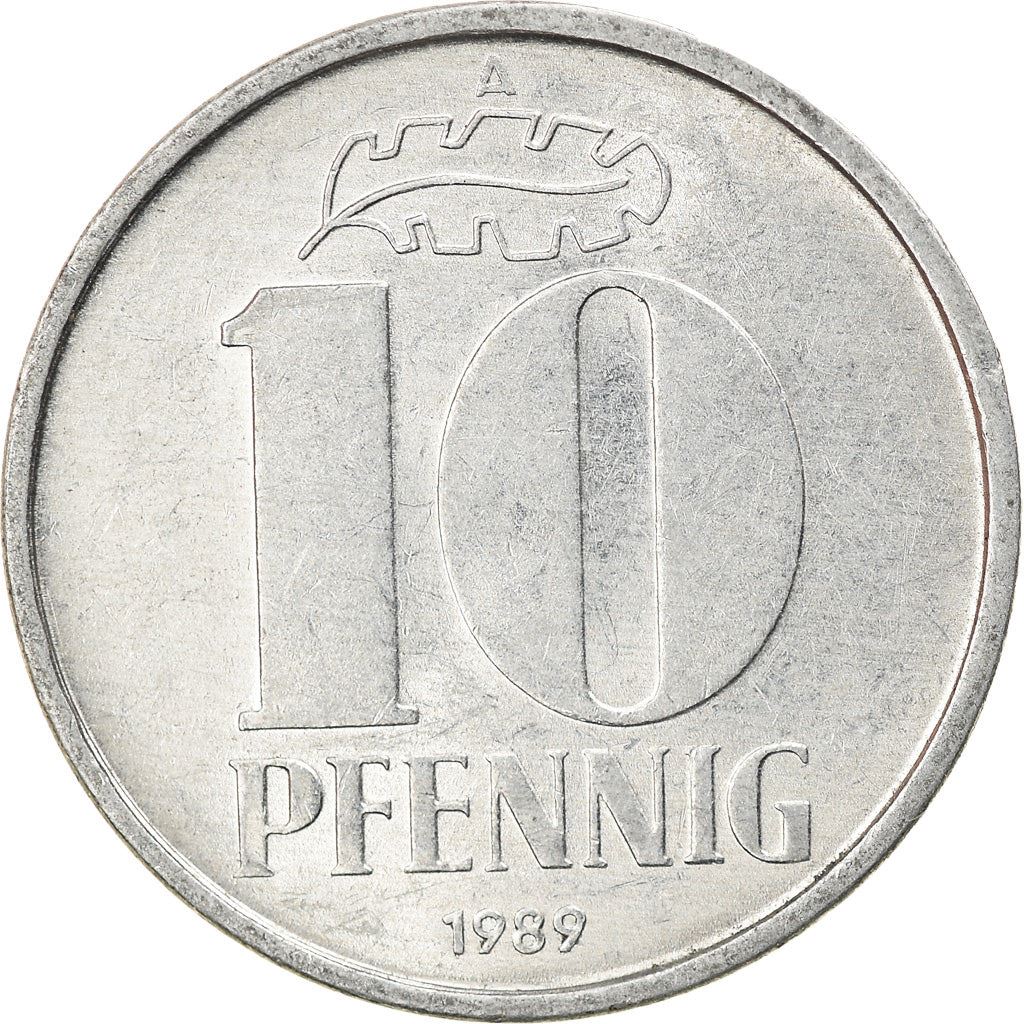 German Democratic Republic 10 Pfennig | 100 Coins | Oak Leave | KM10 | 1963 - 1990