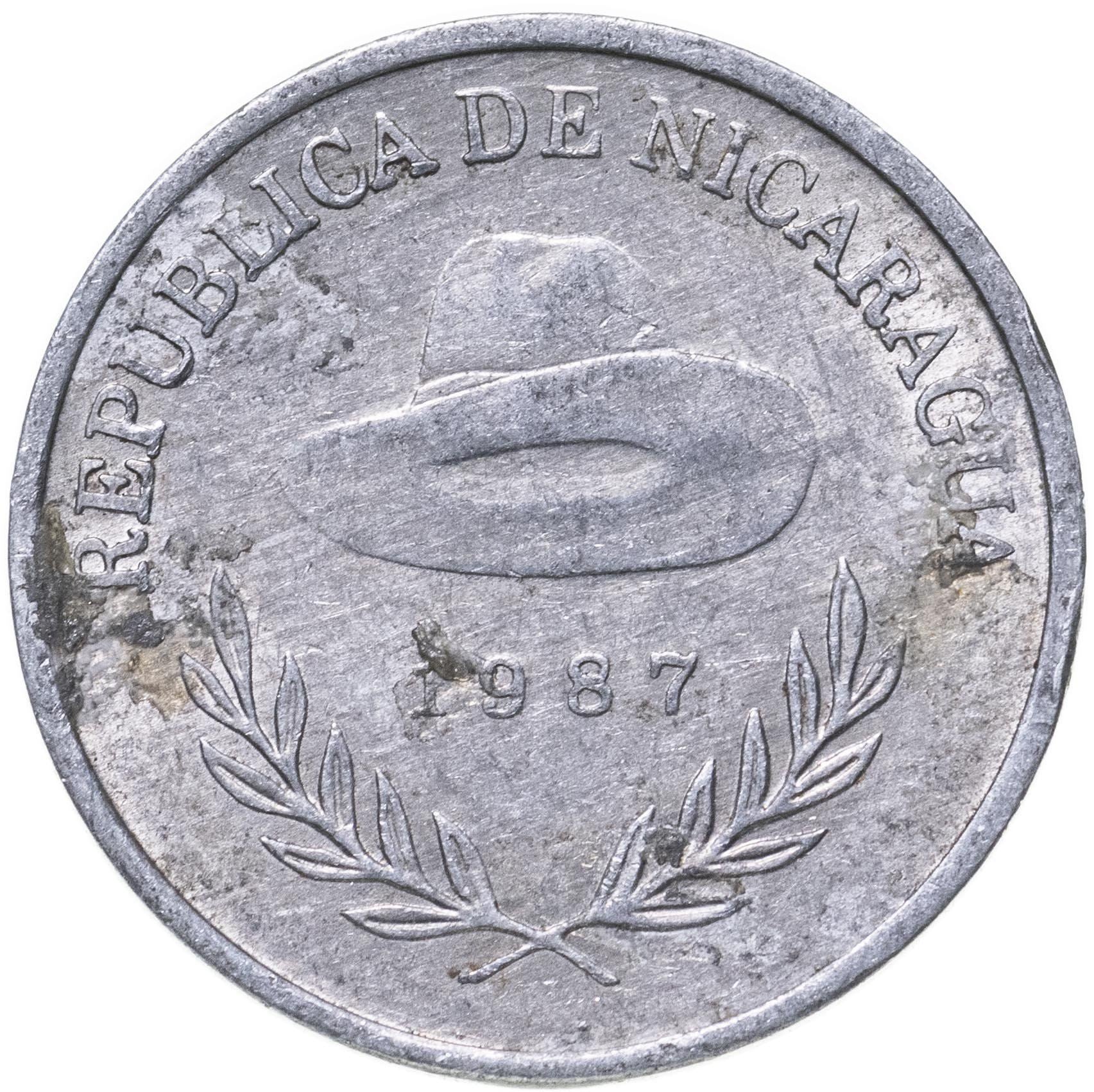 Nicaragua Coin Nicaraguan 500 Cordobas | Panama Hat | KM63 | 1987