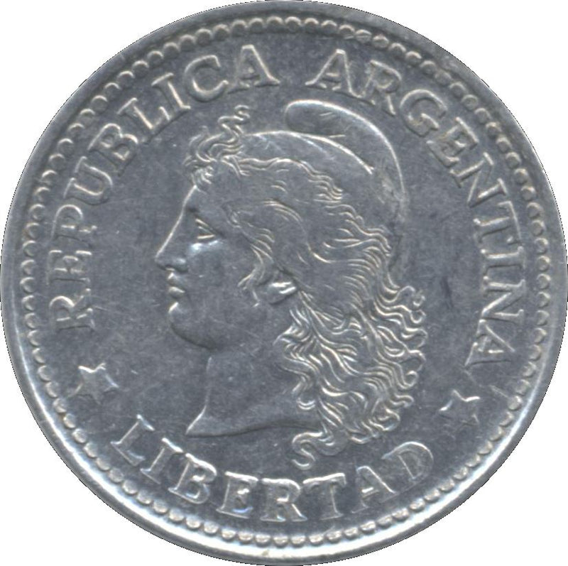 Argentina 5 Centavos Coin | Oudine | Phrygian cap | KM65 | 1970 - 1975