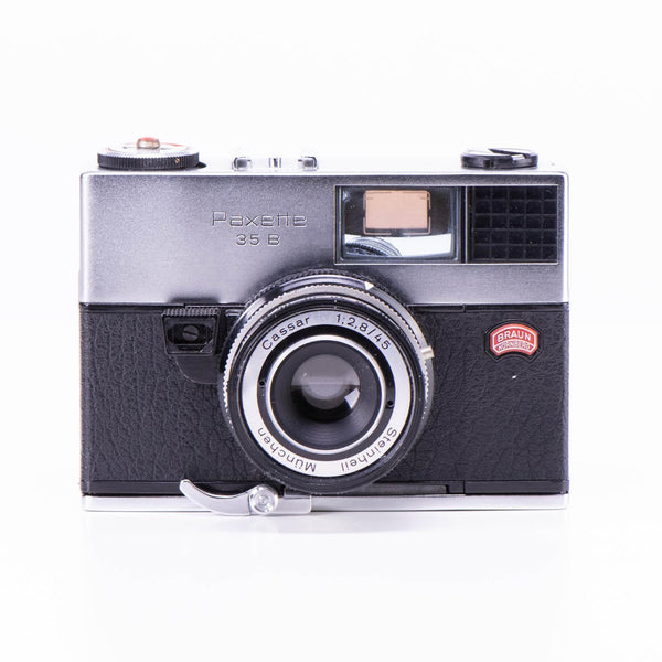 Braun Paxette 35 B Camera | 45mm f2.8 lens | White | Germany | 1964