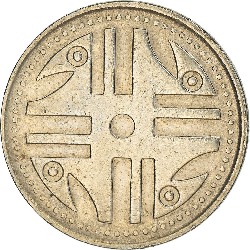 Colombia 200 Pesos | Quimbaya spindlewheel | bird heads Coin | 1994 - 2012