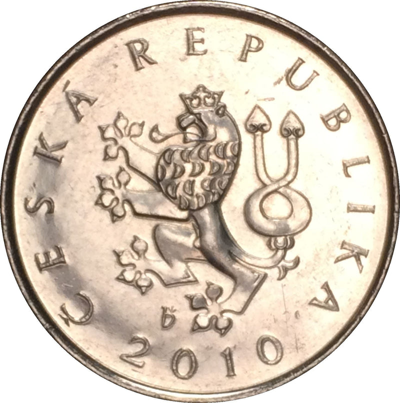 Czech Republic Coin Czech 1 Koruna | Lion | Saint Wenceslas crown | KM7 | 1993 - 2021