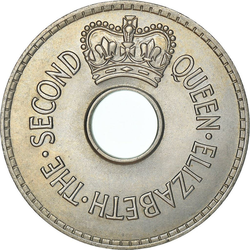 Fiji | 1 Penny Coin | Elizabeth II | KM21 | 1954 - 1968