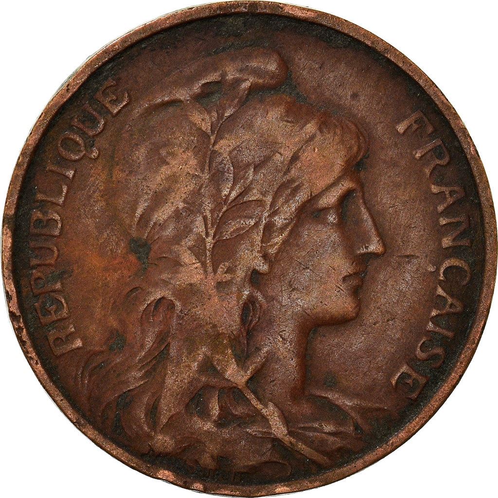 French 5 Centimes Coin | KM842 | France | 1897 - 1921
