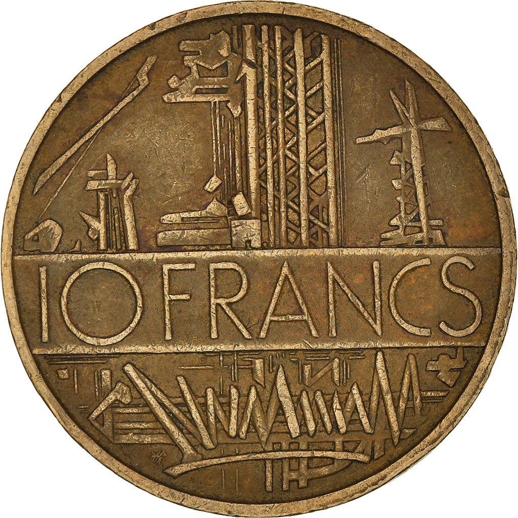 French Coin 10 Francs | KM940 | France | 1974 - 1987