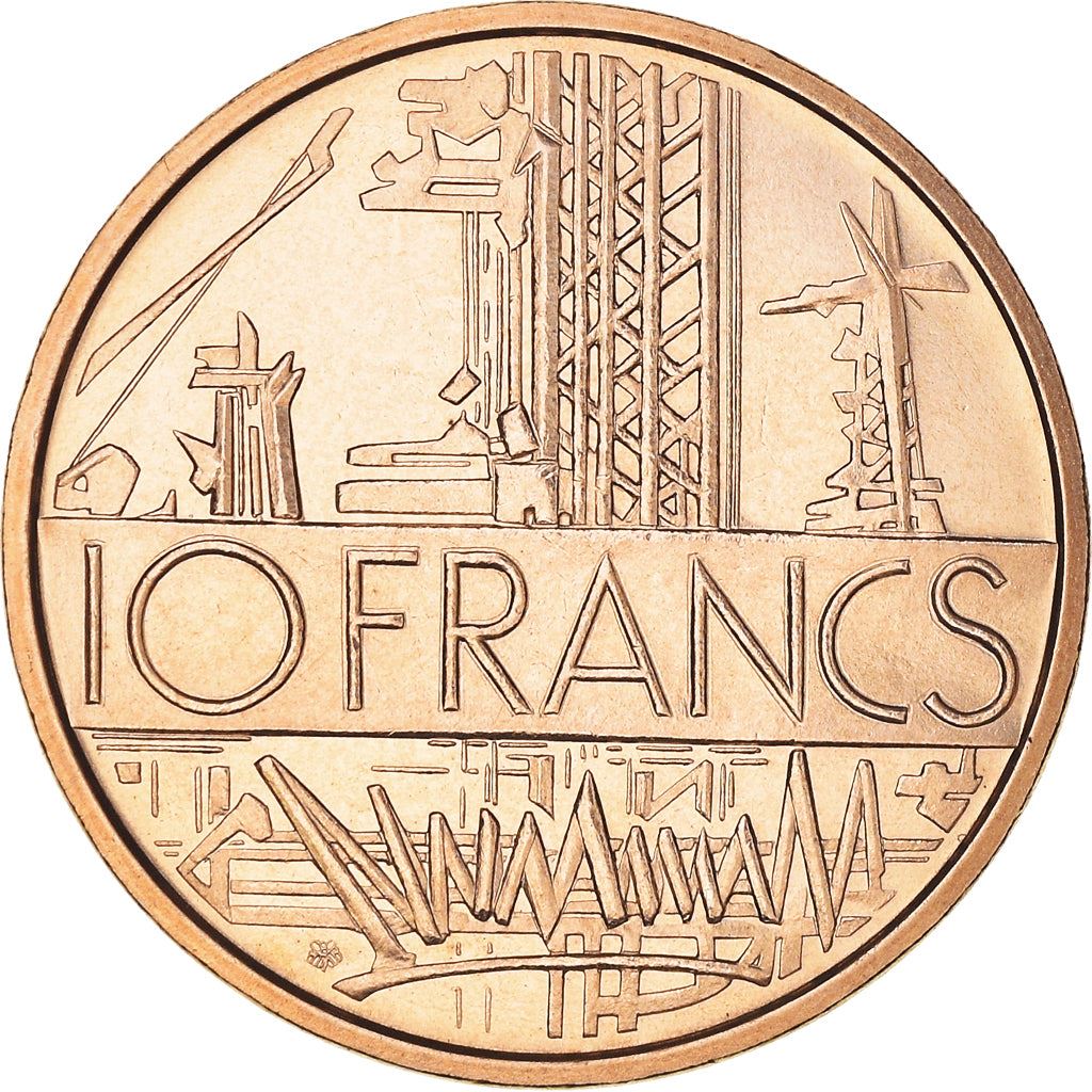 French Coin 10 Francs | KM940 | France | 1974 - 1987