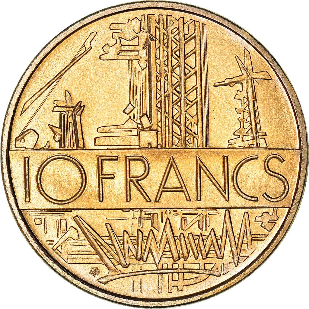 French Coin 10 Francs | KM940 | France | 1974 - 1987