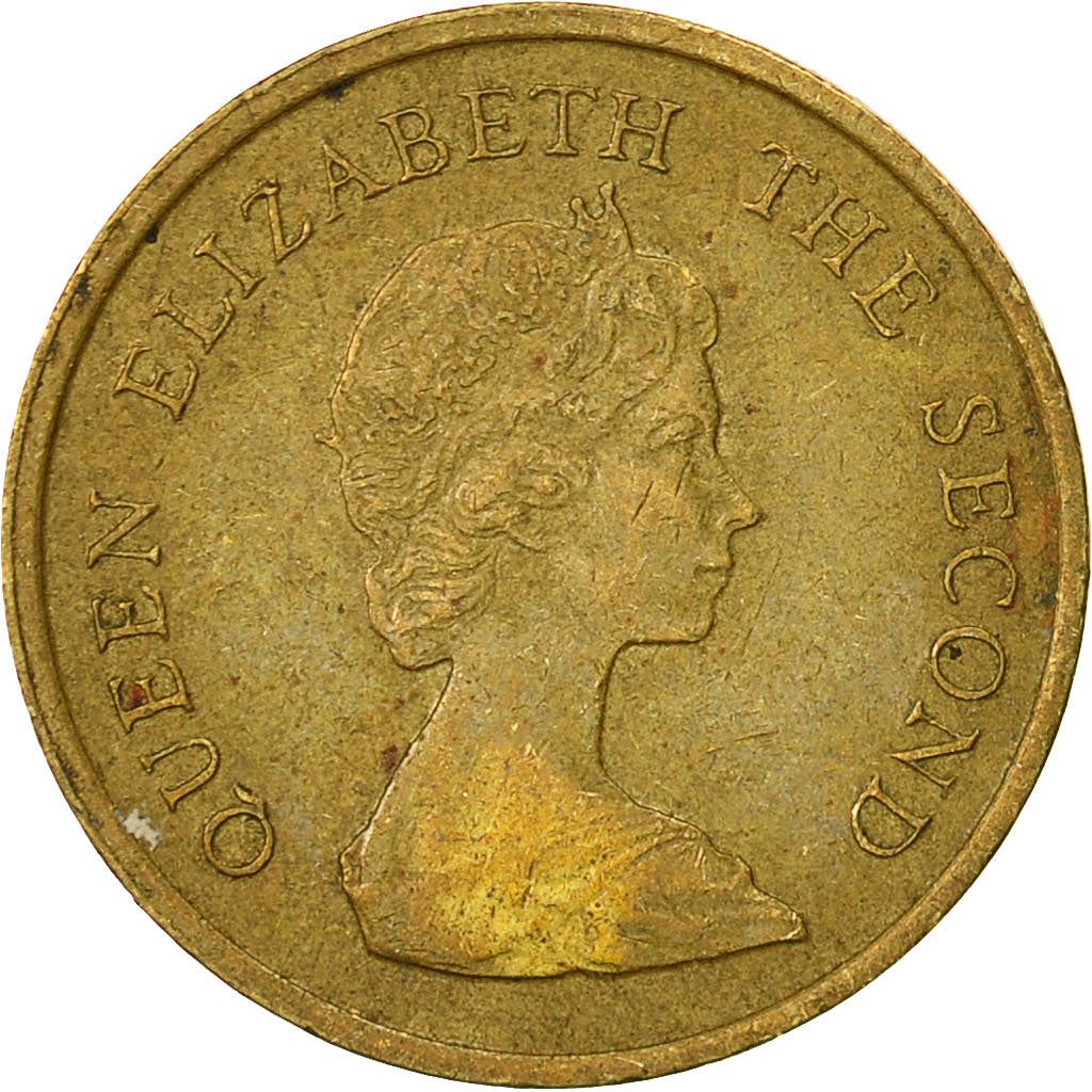 Hong Kong | 10 Cents Coin | Elizabeth II | Km:49 | 1982 - 1984