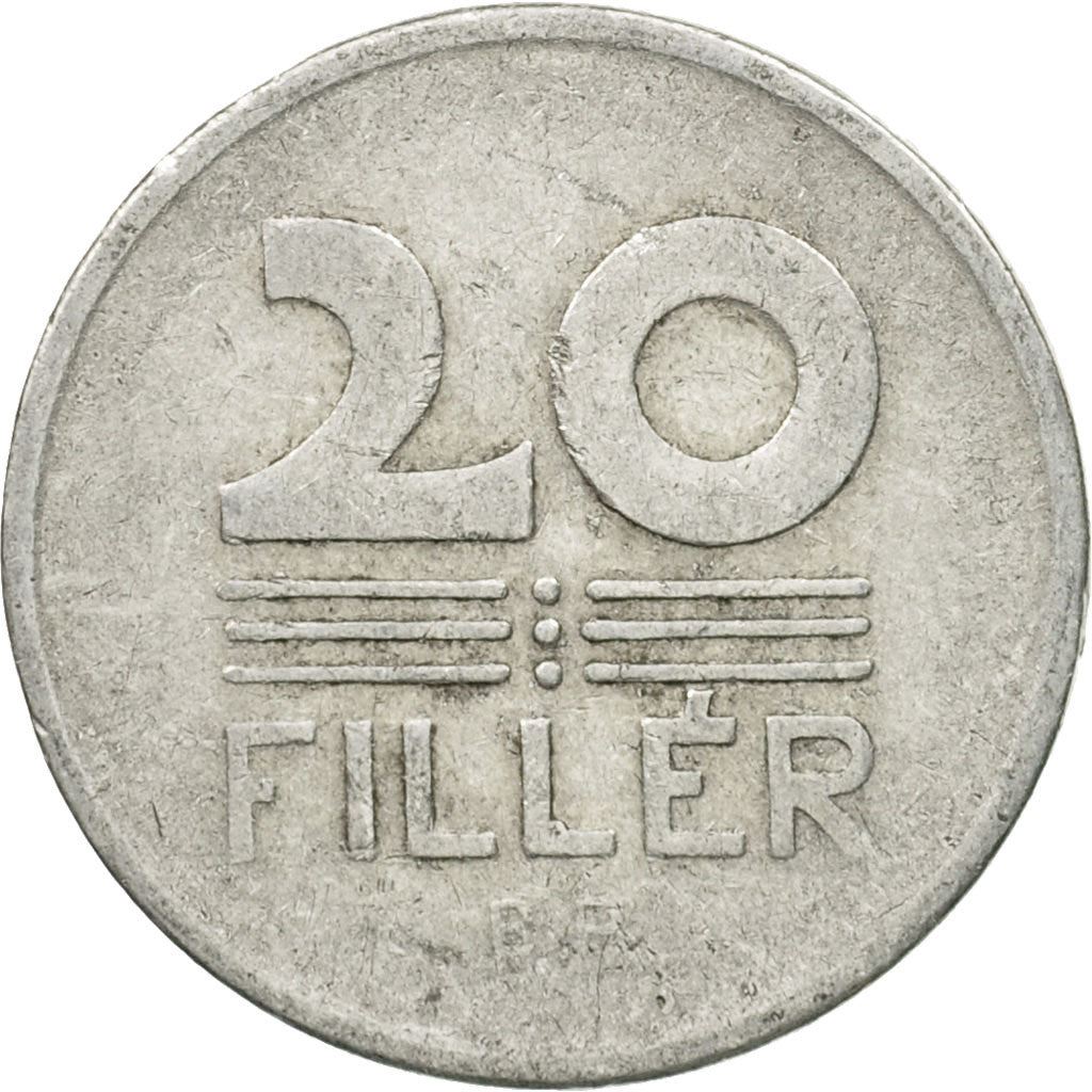 Hungary 20 Filler Coin | KM550 | 1953 - 1966