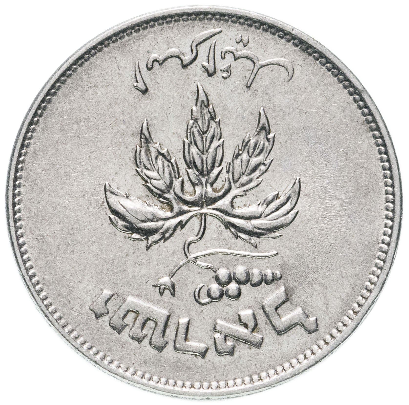 Israel | 50 Pruta Coin | Grape | Olive Branch | KM13.1 | 1949 - 1954