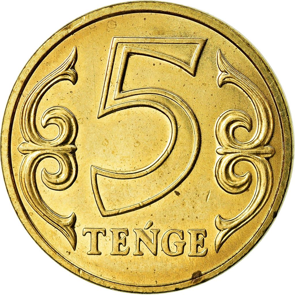 Kazakhstan | 5 Tenge Coin | Magnetic | Km:460 | 2019 - 2023