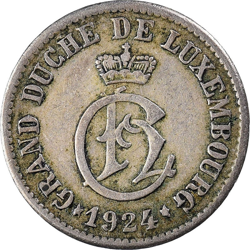 Luxembourg | 5 Centimes Coin | Charlotte | KM33 | 1924