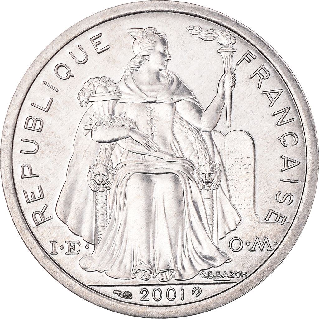 New Caledonia 2 Francs Coin 1973 - 2020 KM 14