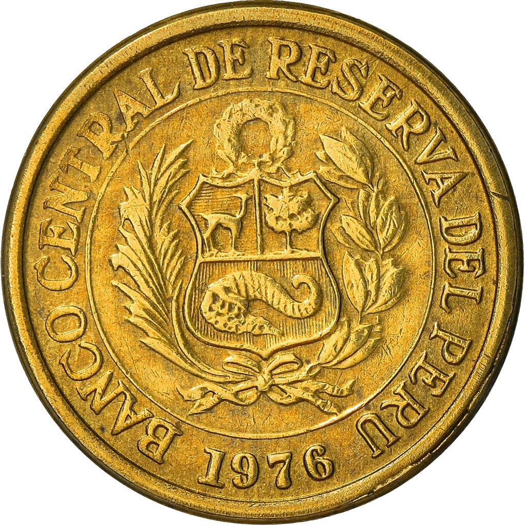 Peru 1/2 Sol de Oro Coin | KM265 | 1975 - 1976