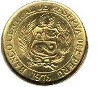 Peru | 20 Centavos Coin | KM264 | 1975