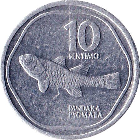 Philippines 10 Sentimo Coin | FAO | KM240 | 1983 - 1994