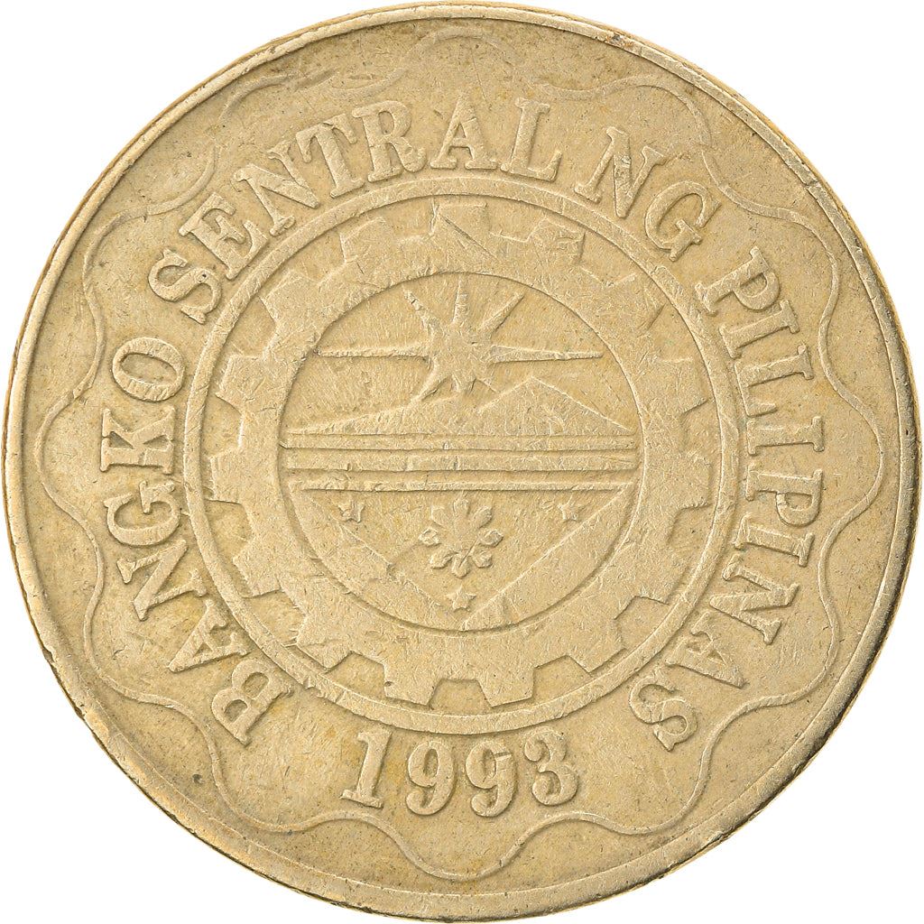 Philippines 5 Piso Coin KM272 1995 - 2017
