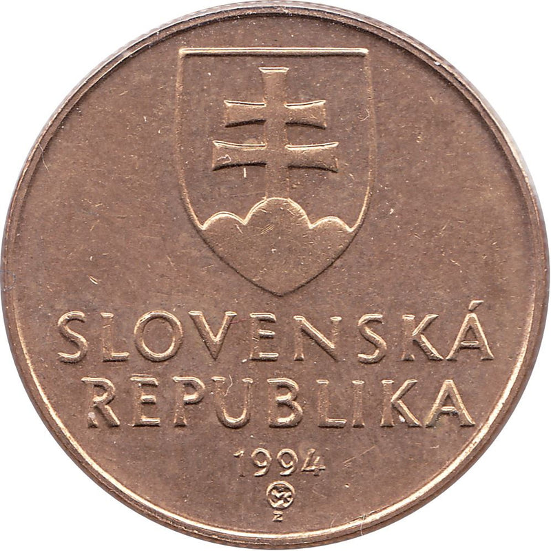 Slovakia 1 Koruna | Madonna with Child | KM12 | 1993 - 2008