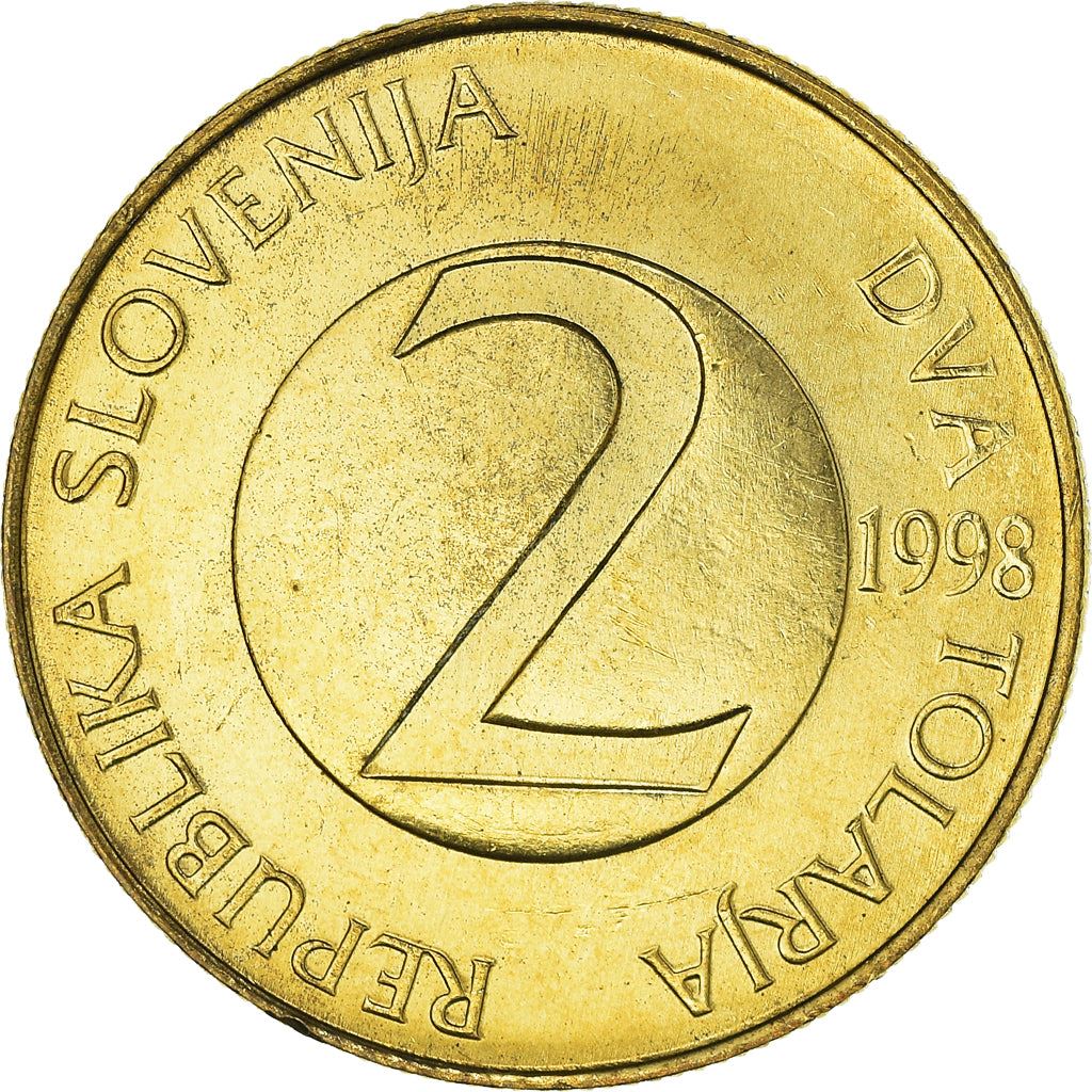 Slovenia 2 Tolarja | Barn Swallow | KM5 | 1992 - 2006