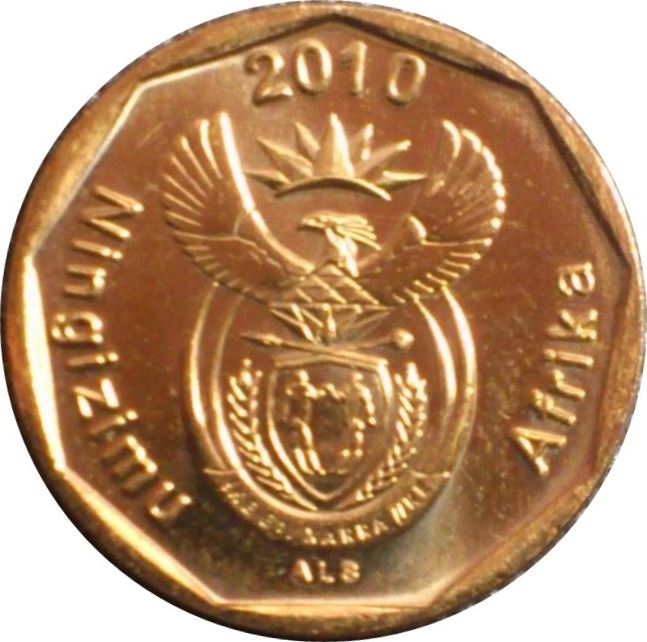 South Africa 20 Cents siSwati Legend - Ningizimu Afrika Coin KM495 2010 - 2013