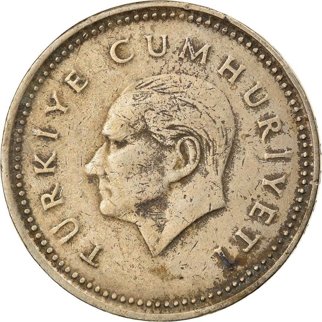 Turkey Coin Turkish 2500 Lira | President Mustafa Kemal Ataturk | Sycamore Tree | KM1015 | 1991 - 1998