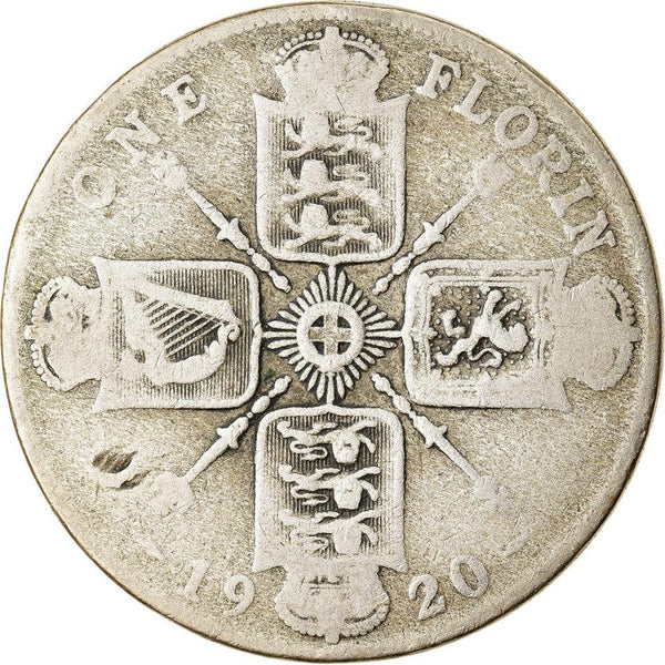 United Kingdom Coin 1 Florin | George V 2nd issue | 1920 - 1926