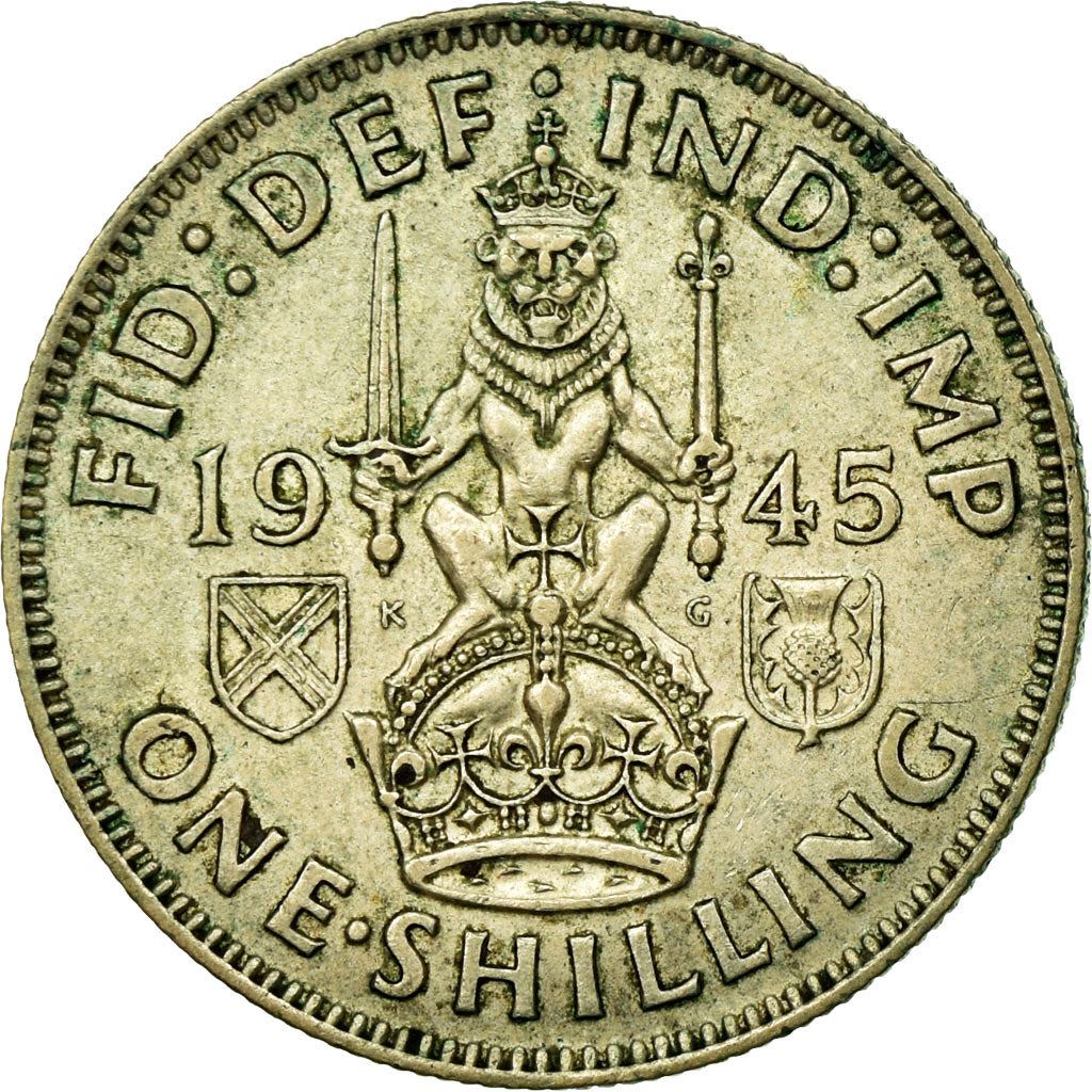 United Kingdom Coin 1 Shilling | George VI Scottish Crest | 1937 - 1946