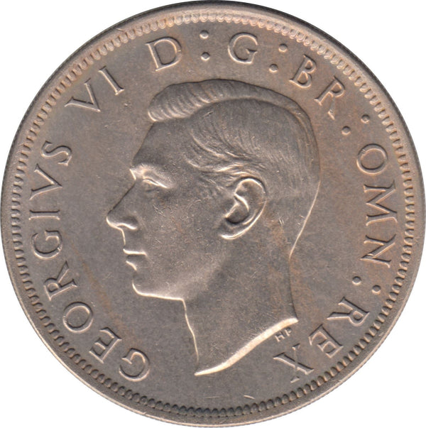 United Kingdom Coin ½ Crown | George VI 3rd type | no 'IND:IMP' | 1949 - 1952