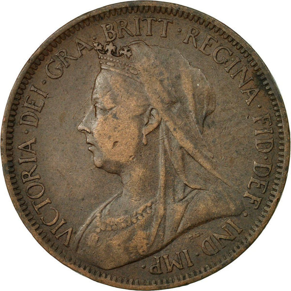 United Kingdom Coin ½ Penny | Victoria 3rd portrait | 1895 - 1901