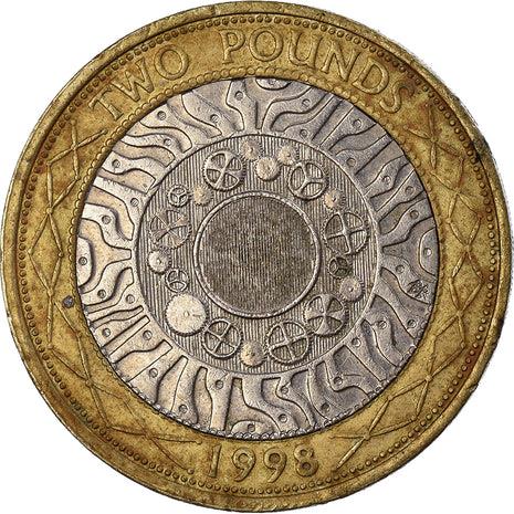 United Kingdom Coin 2 Pounds | Elizabeth II 4th portrait | Technology | 1998 - 2015