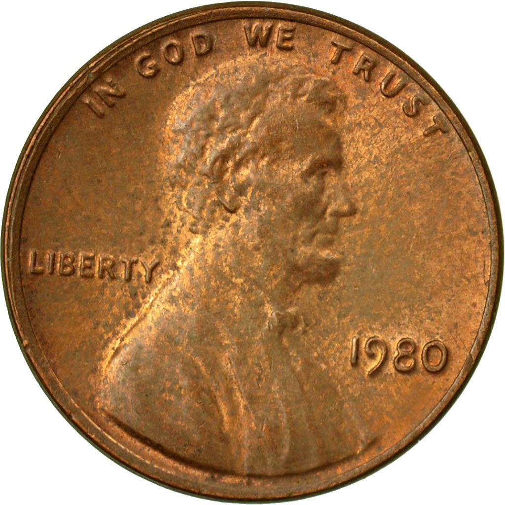 United States | American 1 Cent Coin | Abraham Lincoln | KM201 | 1959 - 1982