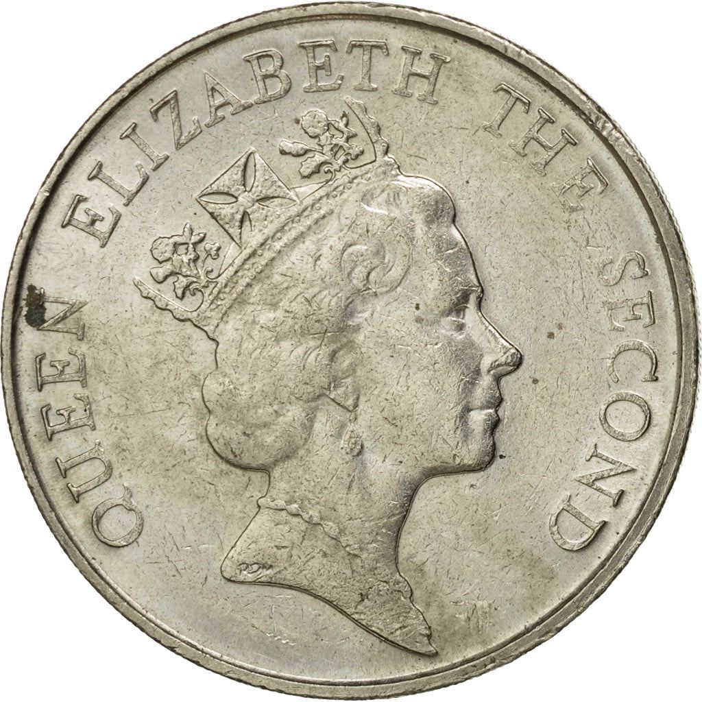 Hong Kong | 5 Dollars Coin | Elizabeth II | Km:56 | 1985 - 1989