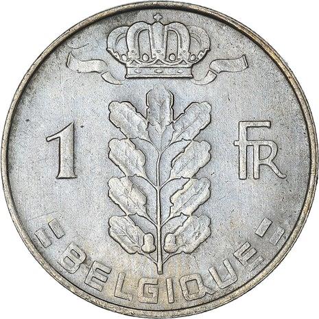 Belgium 1 Franc | 100 Coins | Baudouin I Belgique | Cornucopia | KM142 | 1950 - 1988