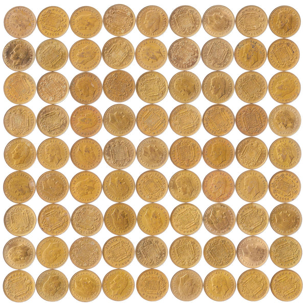 Spain 1 Peseta | 100 Coins | Juan Carlos I | KM806 | 1975